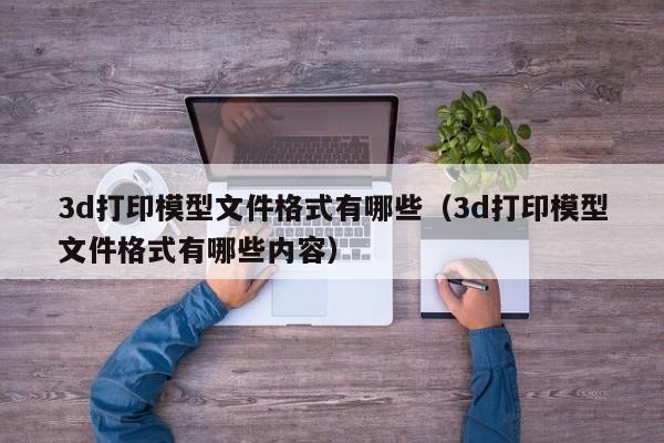 3d打印模型文件格式有哪些（3d打印模型文件格式有哪些内容）